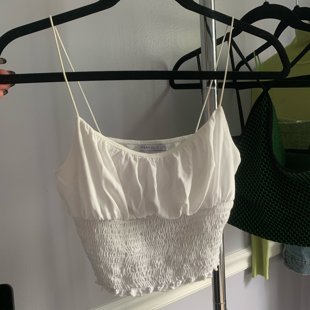 Urban outfitters ruched crop